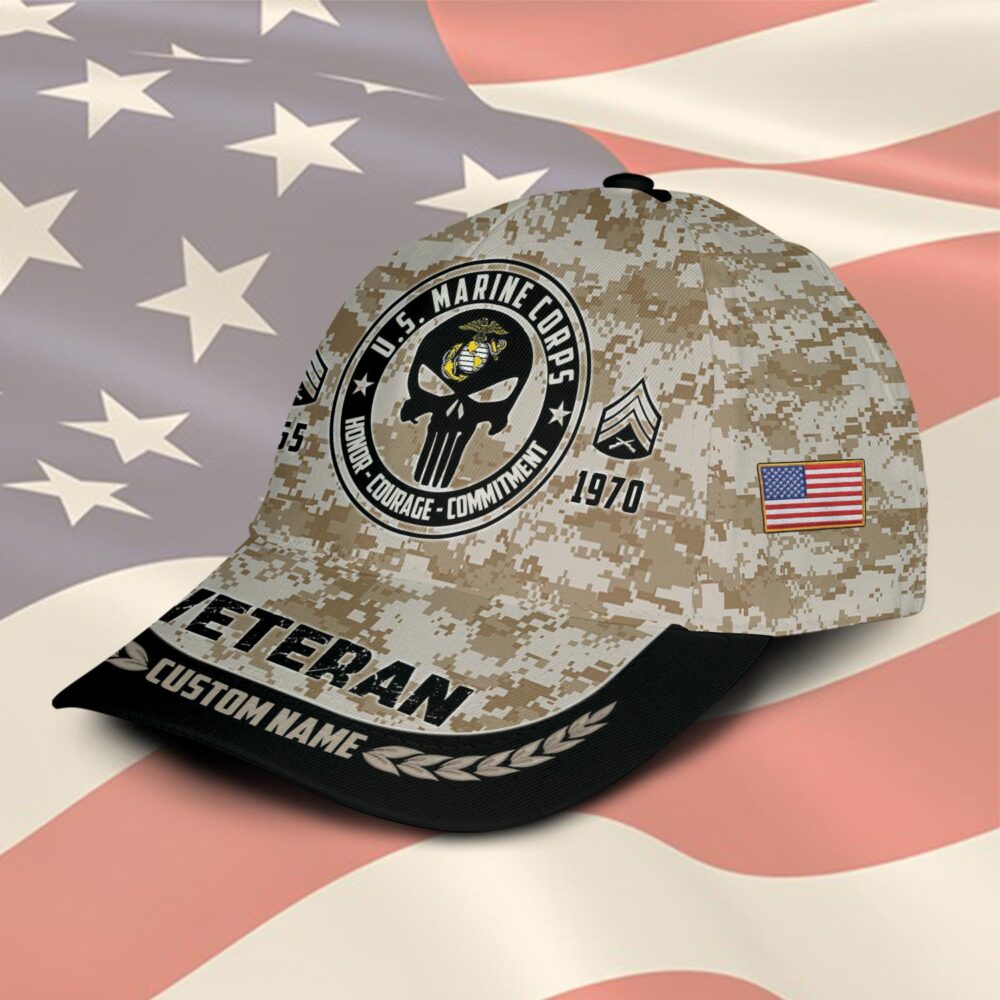 US Marine Corps, Life And Pride - Classic Cap - Image 2