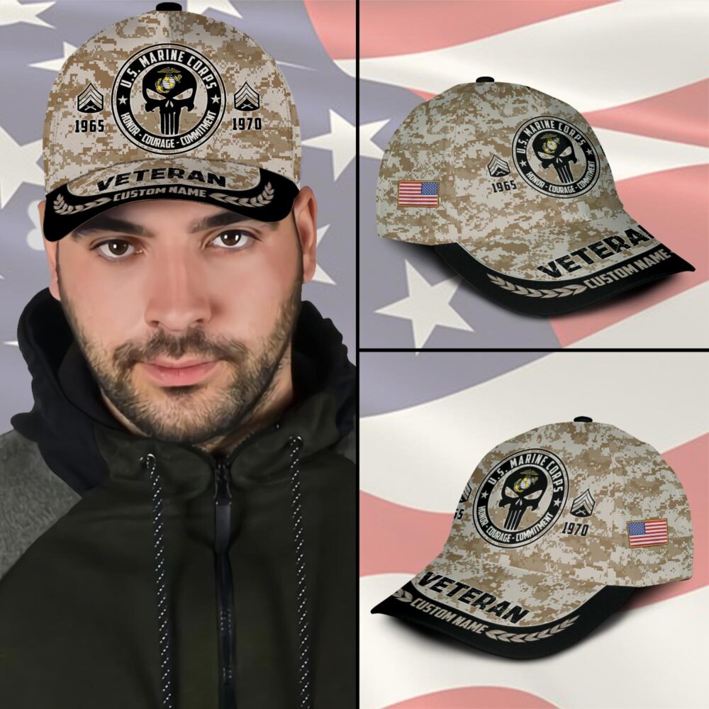 US Marine Corps, Life And Pride - Classic Cap - Image 3