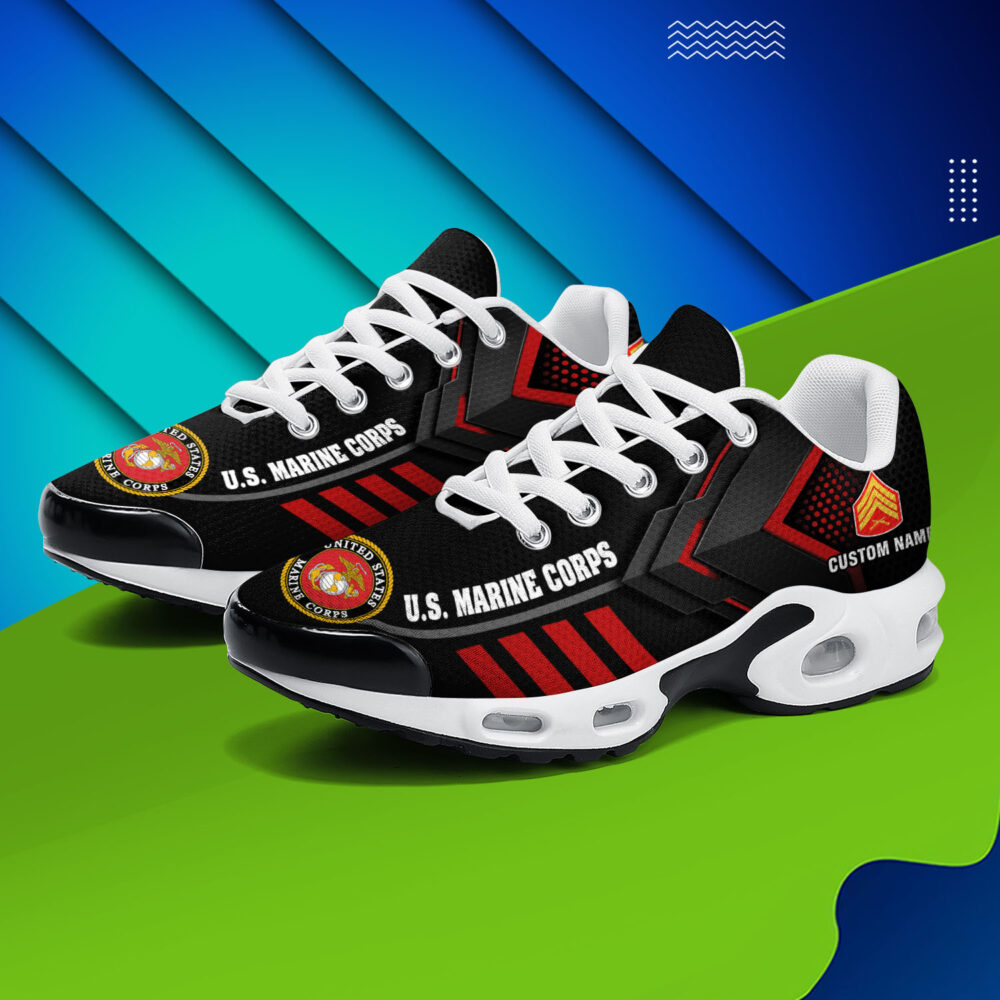 US Marine Corps, Defender of Freedom - Air Max Plus Shoes - Image 3
