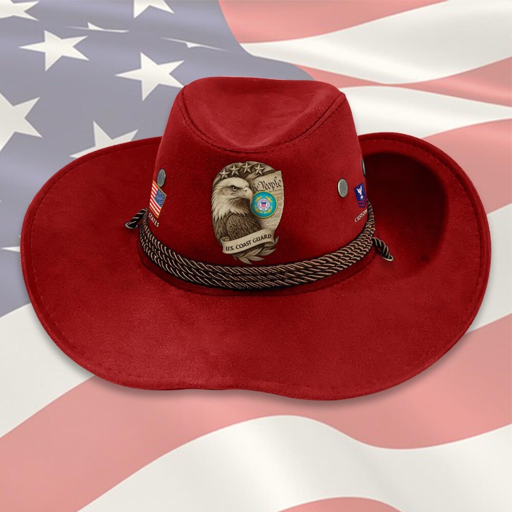 US Coast Guard, E 3 Blue - Cowboy Hat - Image 7