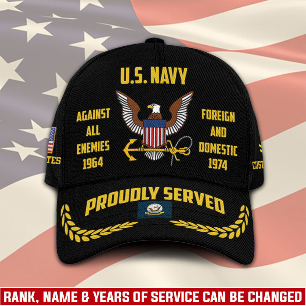 US Navy, E 6 Gold - Classic Cap