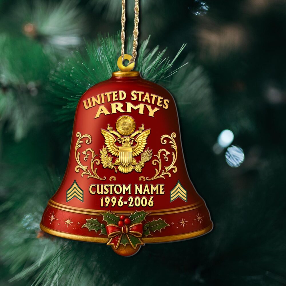 US Army, All Gave Some, Some Gave All - Wooden Ornament Pack 6 - Image 2