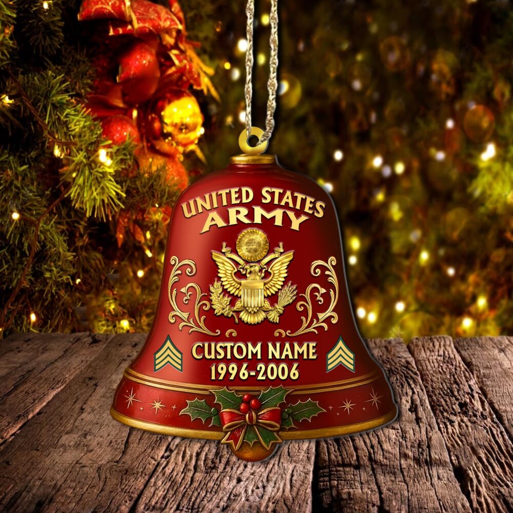 US Army, All Gave Some, Some Gave All - Wooden Ornament Pack 6 - Image 3