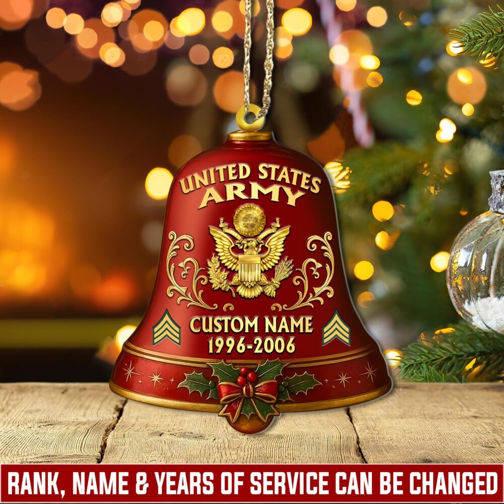 US Army, All Gave Some, Some Gave All - Wooden Ornament Pack 6