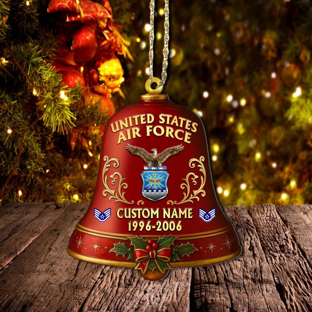 US Air Force , I Walked The Walk - Wooden Ornament Pack 6 - Image 3