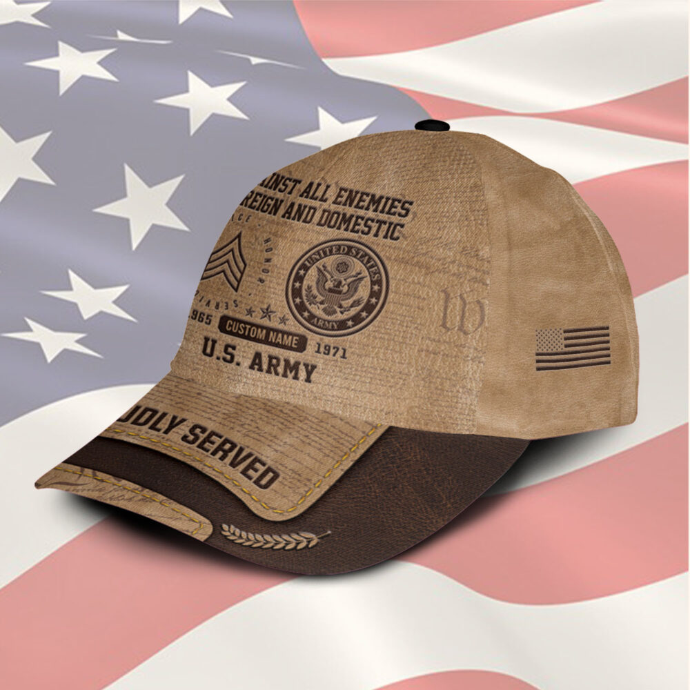 US Army, Thank a Veteran - Classic Cap - Image 2