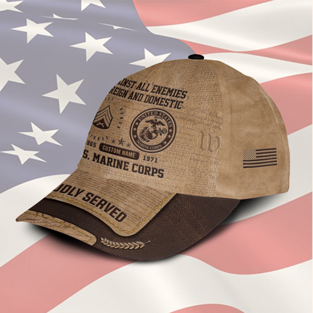 US Marine Corps, Remember - Honor - Respect - Classic Cap - Image 2