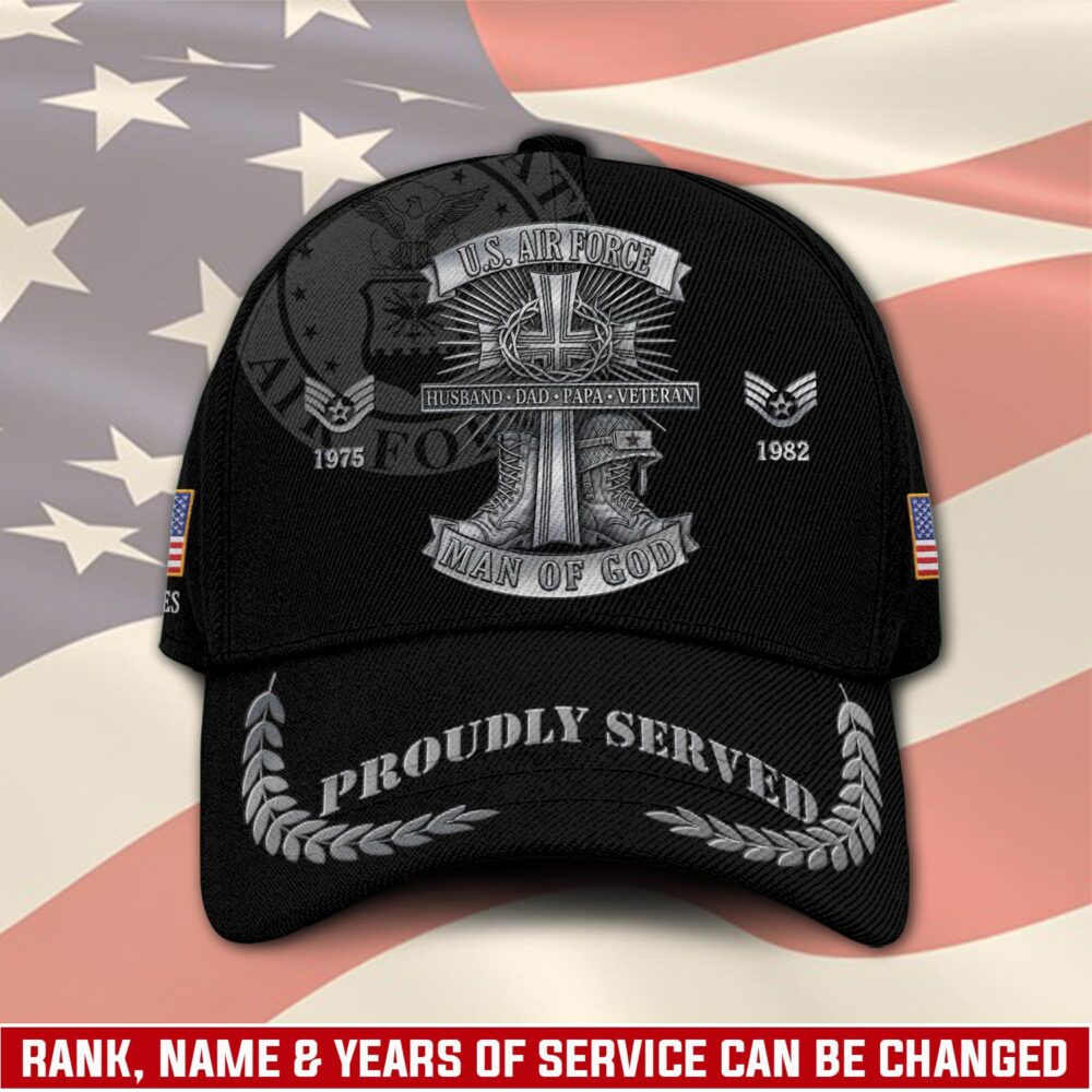 US Air Force, E 3 Air Force Airman First Class - Classic Cap