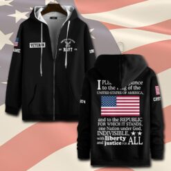 US Navy, Anchors Aweigh - Zip Hoodie