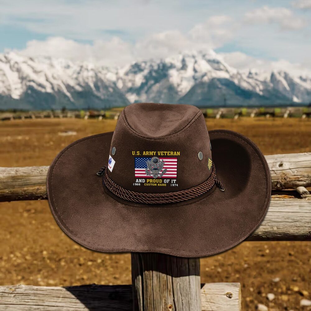 US Army, E 4 Army Corporal - Cowboy Hat - Image 4