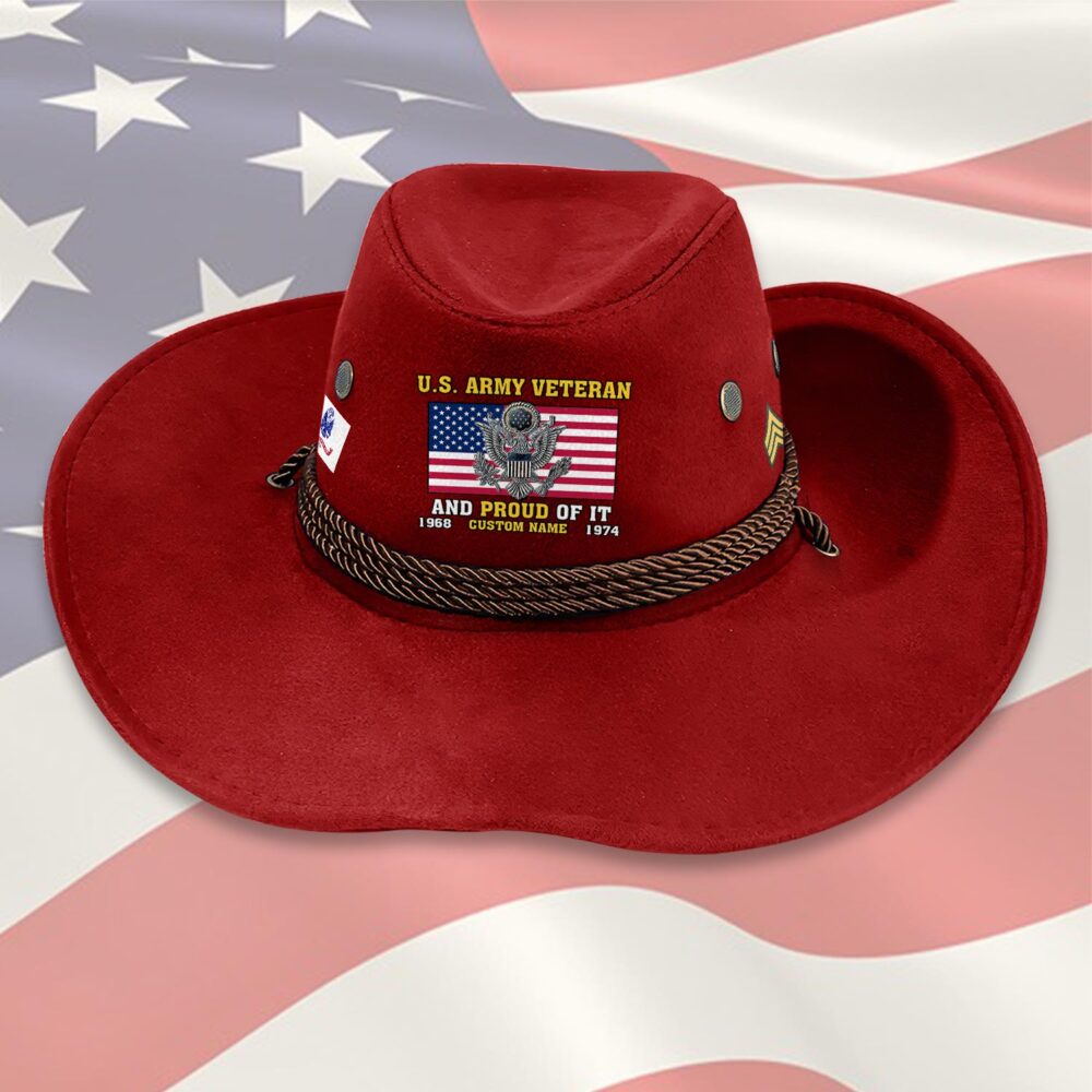US Army, E 4 Army Corporal - Cowboy Hat - Image 7