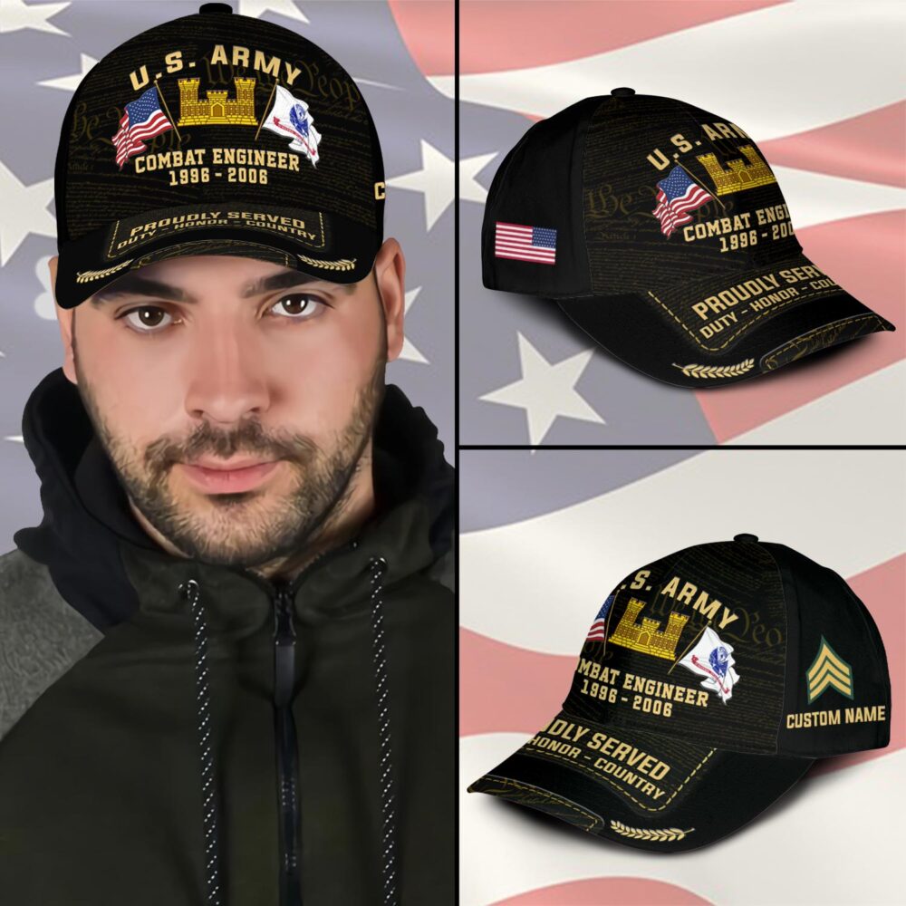 Army Branch, Remember - Honor - Respect - Classic Cap - Image 3
