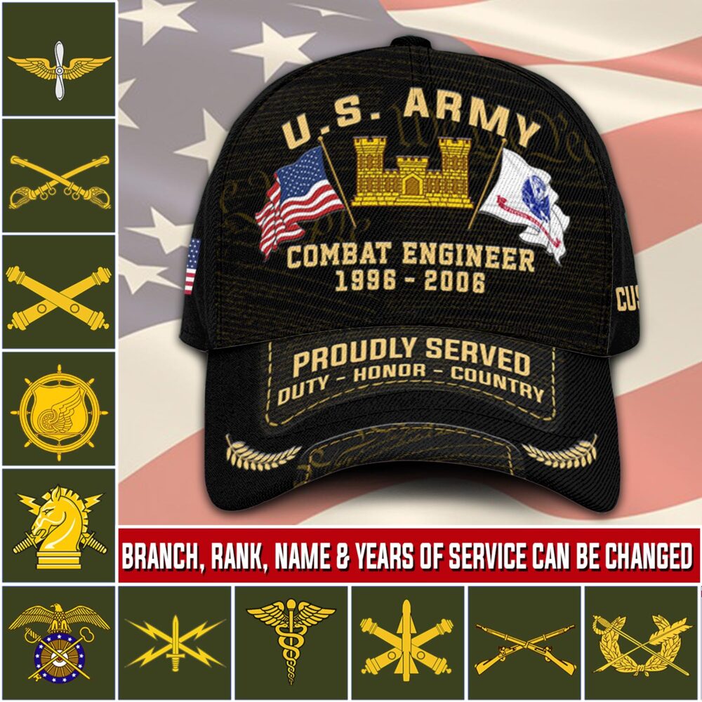 Army Branch, Remember - Honor - Respect - Classic Cap