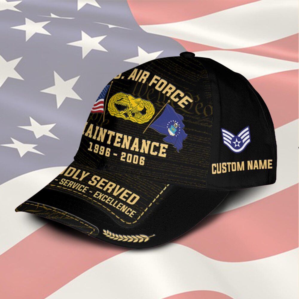 Air Force Badge, O 5 Air Force Lieutenant Colonel - Classic Cap - Image 2