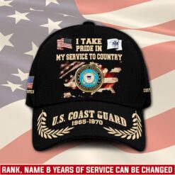 US Coast Guard, E 7 Gold - Classic Cap