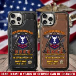 US Coast Guard, Always Remember, Never Forget - Leather Flip Phone Case