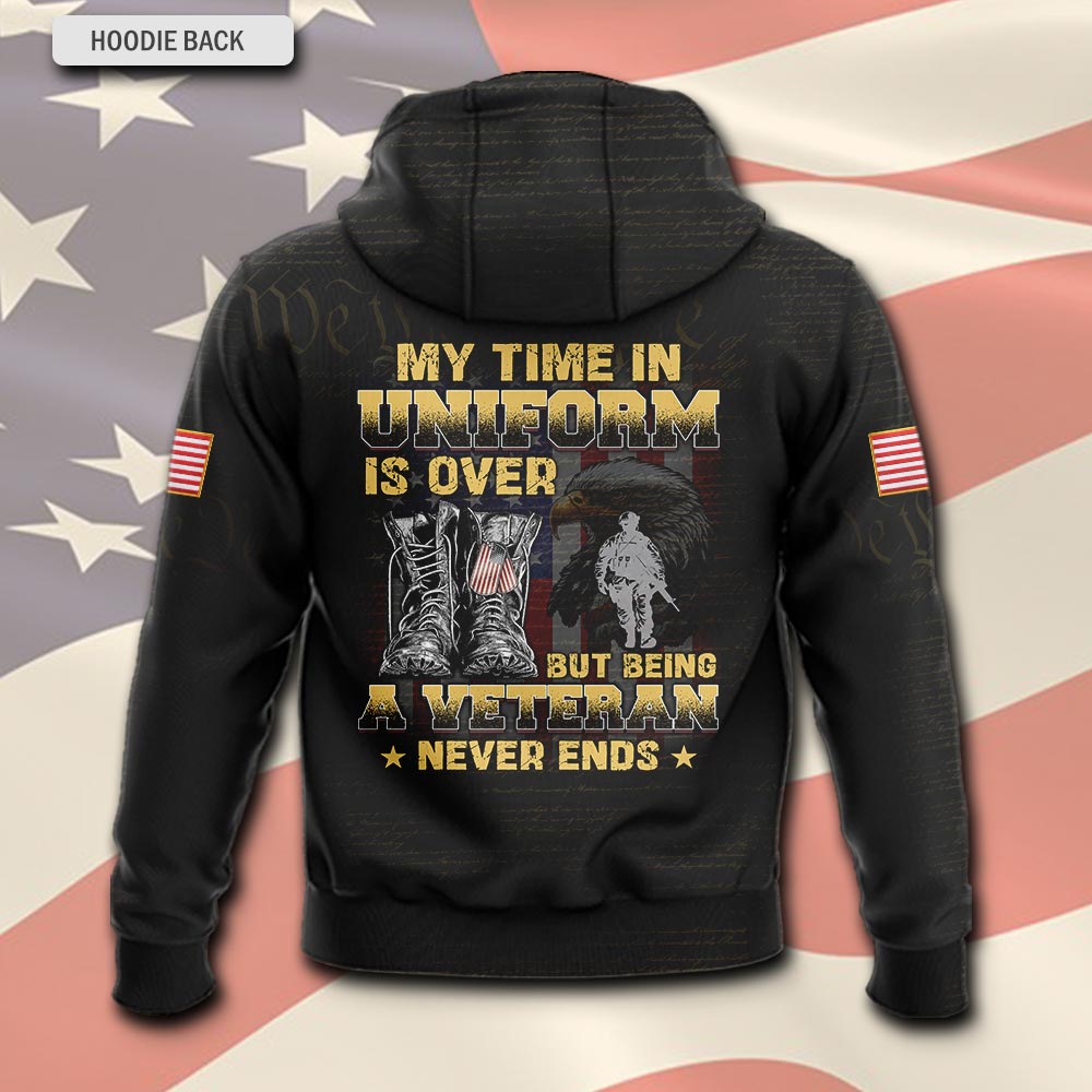 US Marine Corps, Once A Marine, Always A Marine - Hoodie - Image 3