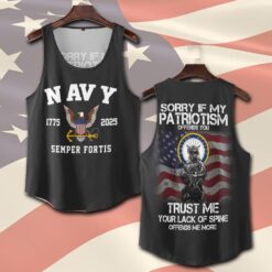 US Navy, E 4 Gold - Tank-Top