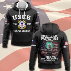 US Coast Guard, All Gave Some, Some Gave All - Hoodie