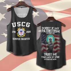 US Coast Guard, No One Fights Alone - Tank-Top