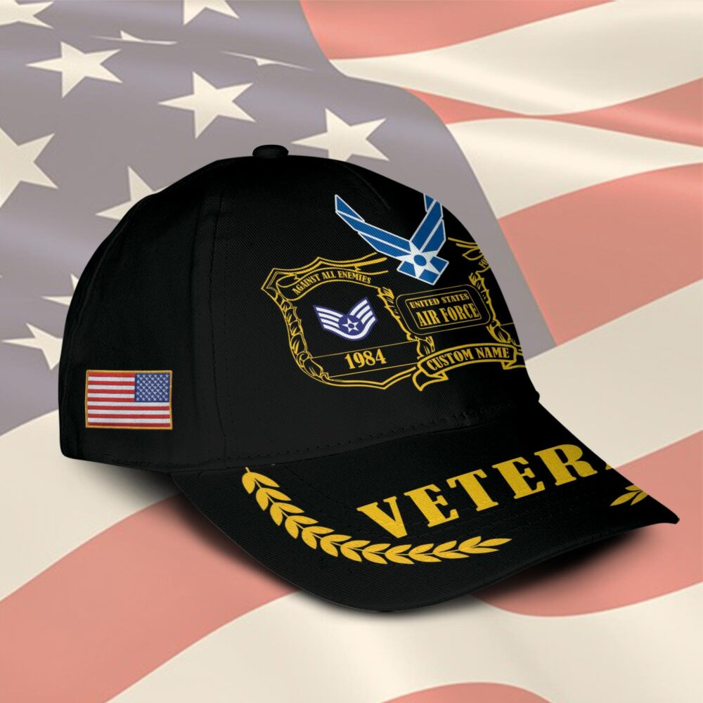 US Air Force, E 8 Air Force Senior Master Sergeant - Classic Cap - Image 2