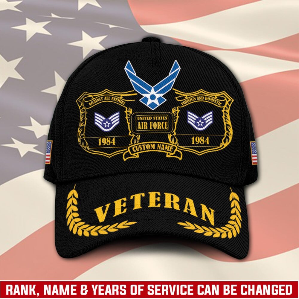 US Air Force, E 8 Air Force Senior Master Sergeant - Classic Cap