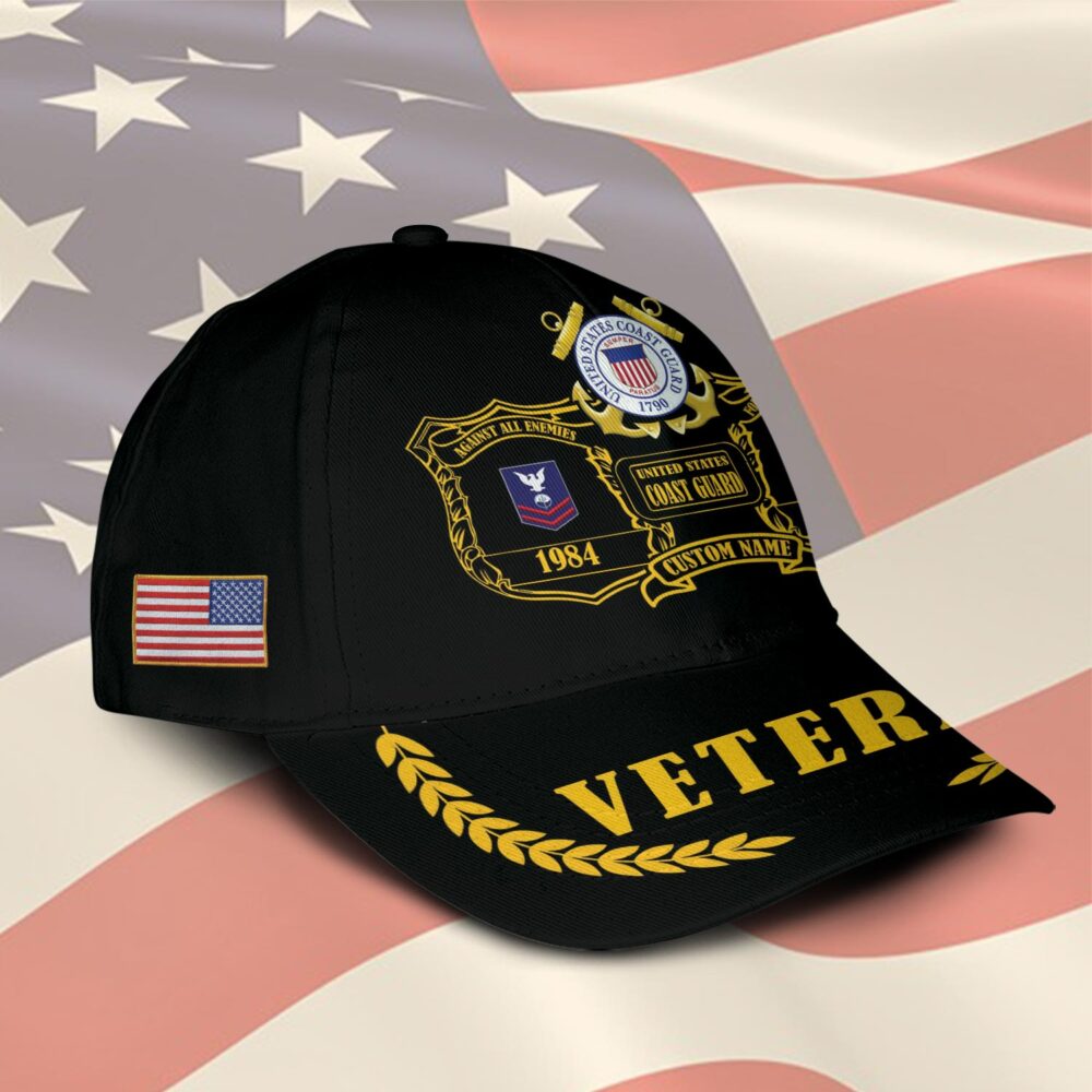 US Coast Guard, No One Fights Alone - Classic Cap - Image 2