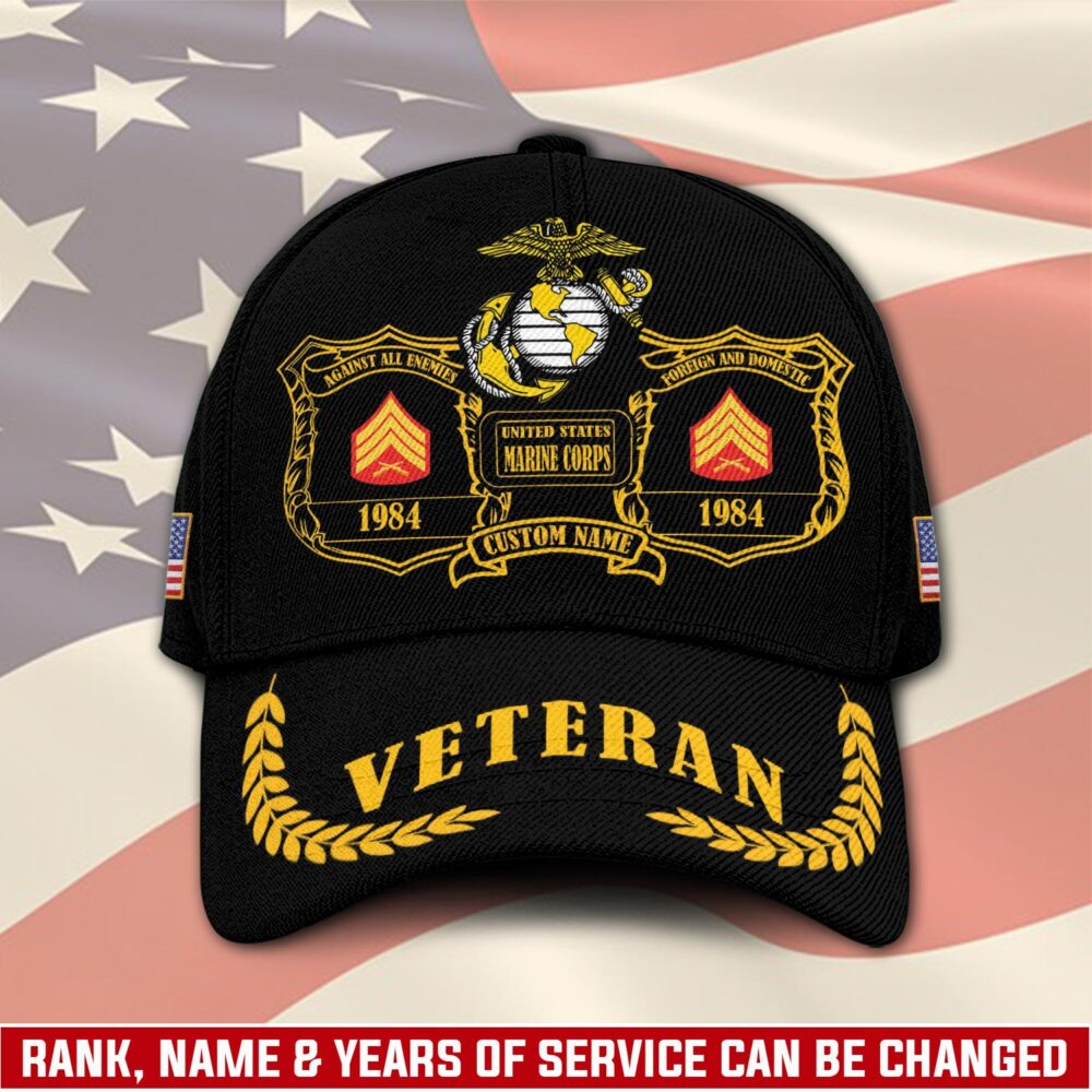 US Marine Corps, O 3 Marines Captain - Classic Cap