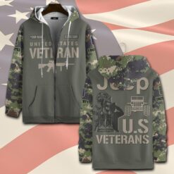 US Coast Guard, E 6 Red - Zip Hoodie