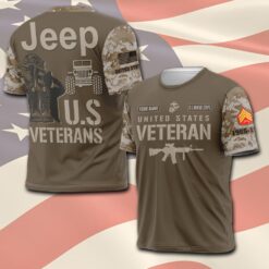 US Marine Corps, Land Of The Free, Because Of The Brave - T-Shirt