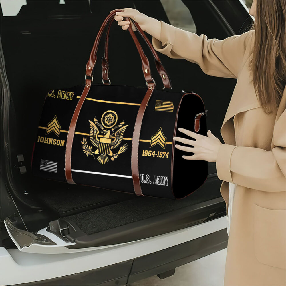 US Army, Land Of The Free, Because Of The Brave - Travel Bag - Size L: 20.4 x 9.4 x 10.2 inches - Image 2