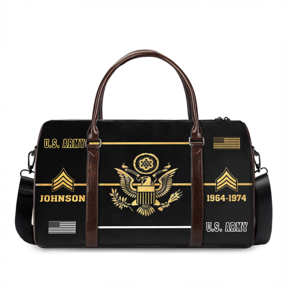 US Army, Land Of The Free, Because Of The Brave - Travel Bag - Size L: 20.4 x 9.4 x 10.2 inches - Image 3
