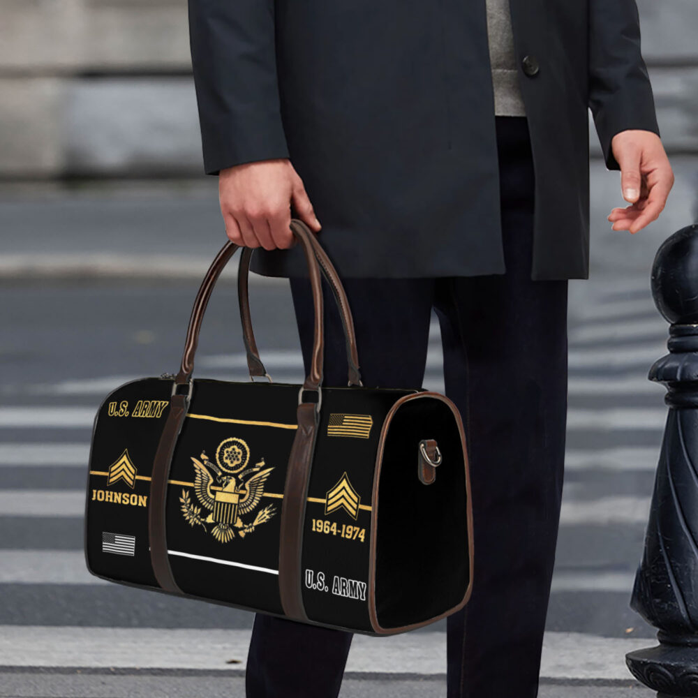 US Army, Land Of The Free, Because Of The Brave - Travel Bag - Size L: 20.4 x 9.4 x 10.2 inches - Image 4