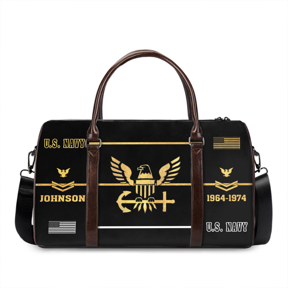 US Navy, E 7 Red - Travel Bag - Size S: 18 x 8.6 x 10.2 inches - Image 3