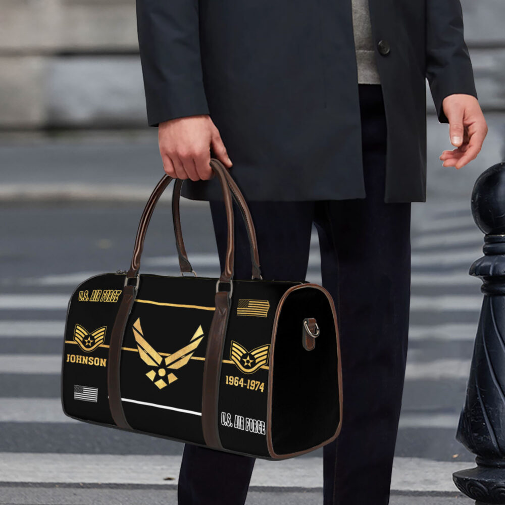 US Air Force, E 9 Air Force Chief Master Sergeant - Travel Bag - Size S: 18 x 8.6 x 10.2 inches - Image 4