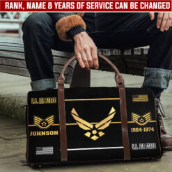 US Air Force, Freedom Over Fear - Travel Bag - Size L: 20.4 x 9.4 x 10.2 inches