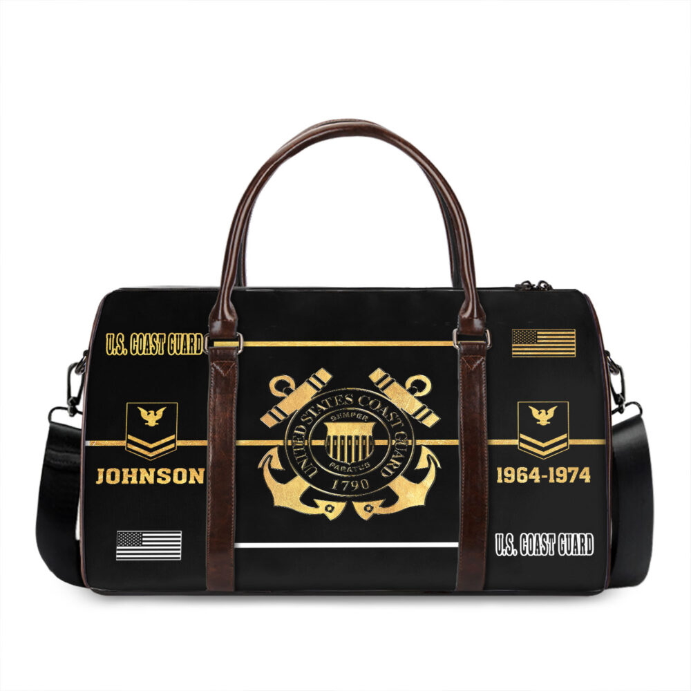 US Coast Guard, Semper Paratus - Travel Bag - Size L: 20.4 x 9.4 x 10.2 inches - Image 3