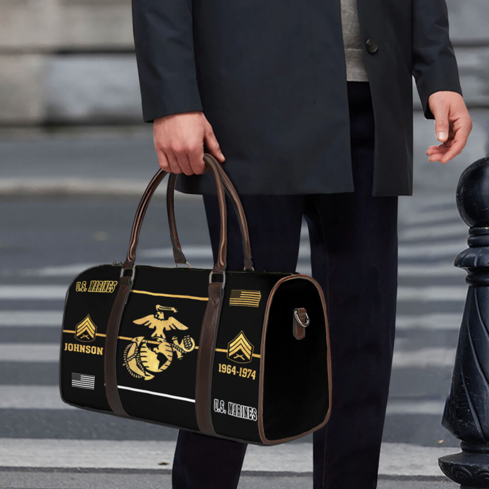US Marine Corps, Proud To Have Served - Travel Bag - Size L: 20.4 x 9.4 x 10.2 inches - Image 4