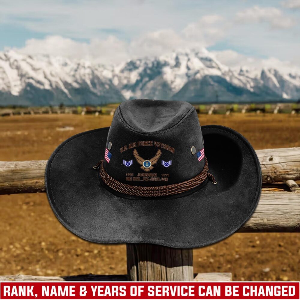 US Air Force , No One Fights Alone - Cowboy Hat