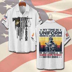 US Marine Corps, Semper Fidelis - Short Sleeve Button Shirt