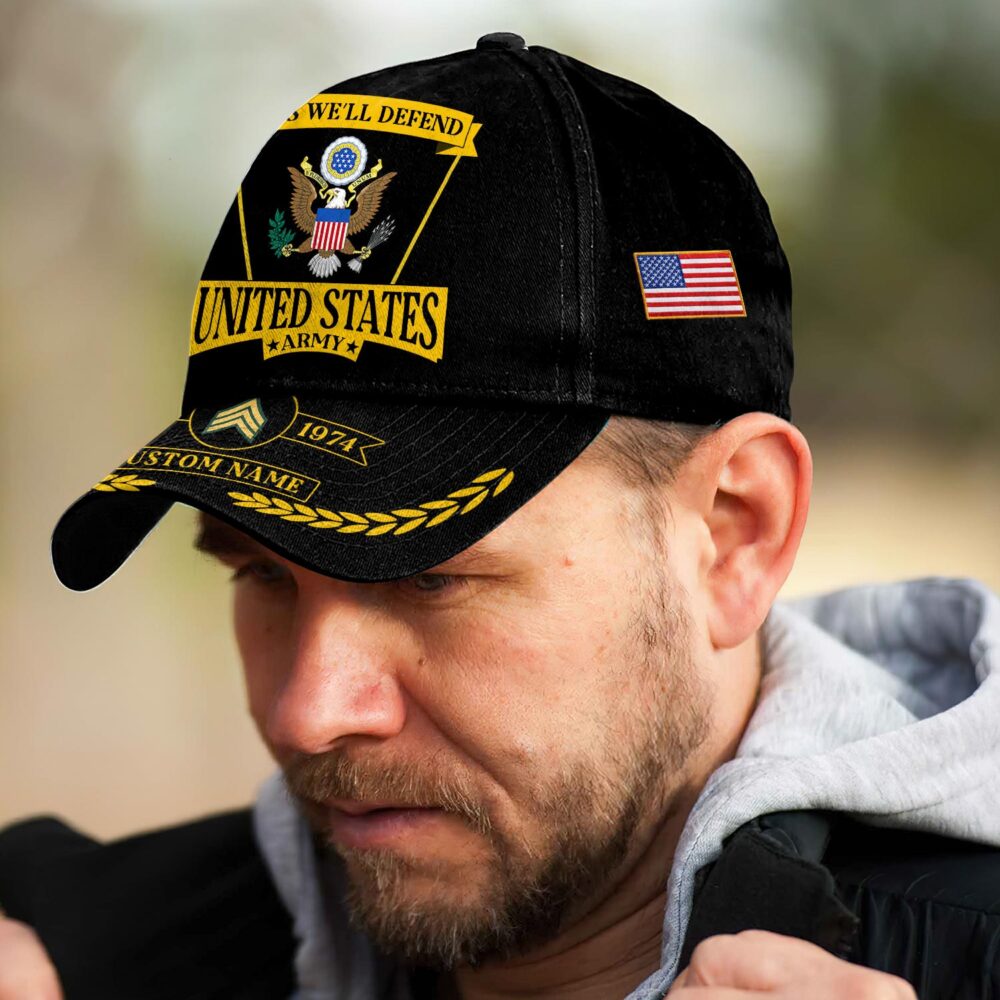 US Army, E 8 Army Master Sergeant - Classic Cap - Image 3