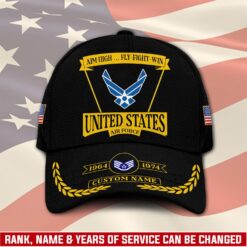US Air Force, E 7 Air Force First Sergeant - Classic Cap