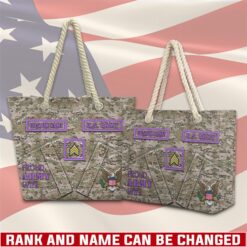 US Army, Land Of The Free, Because Of The Brave - Beach Bag