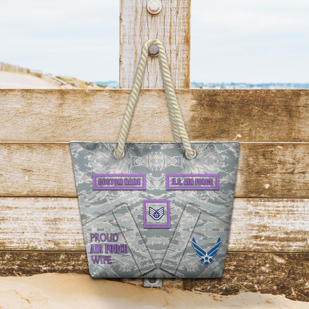 US Air Force, O 6 Air Force Colonel - Beach Bag - Image 2