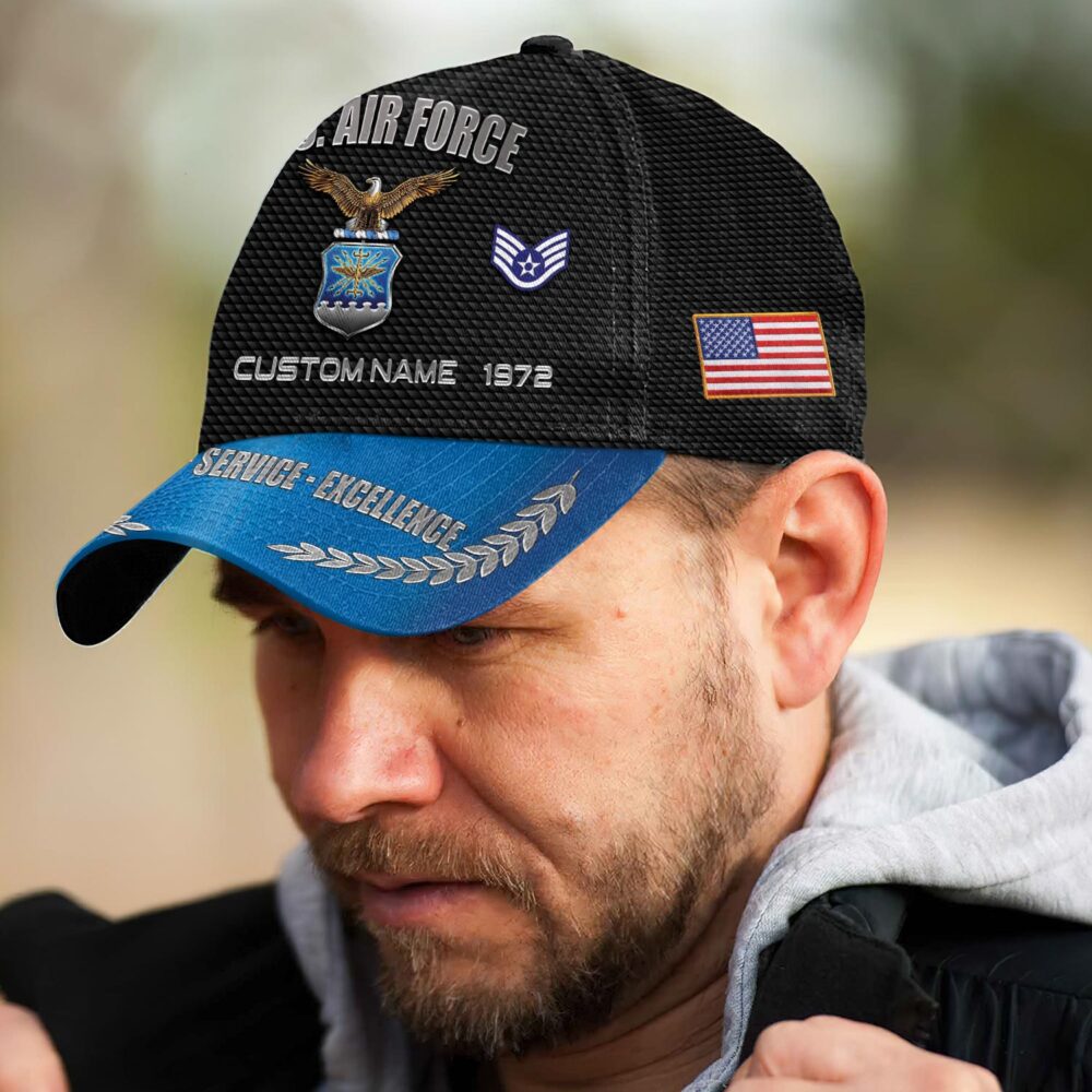US Air Force, E 8 Air Force First Sergeant - Classic Cap - Image 3