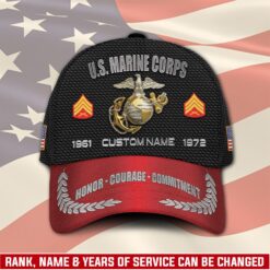 US Marine Corps, E 3 Marines Lance Corporal - Classic Cap