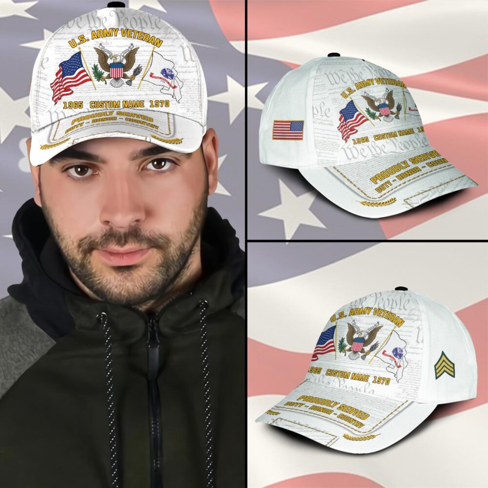US Army, E 4 Army Specialist - Classic Cap - Image 3