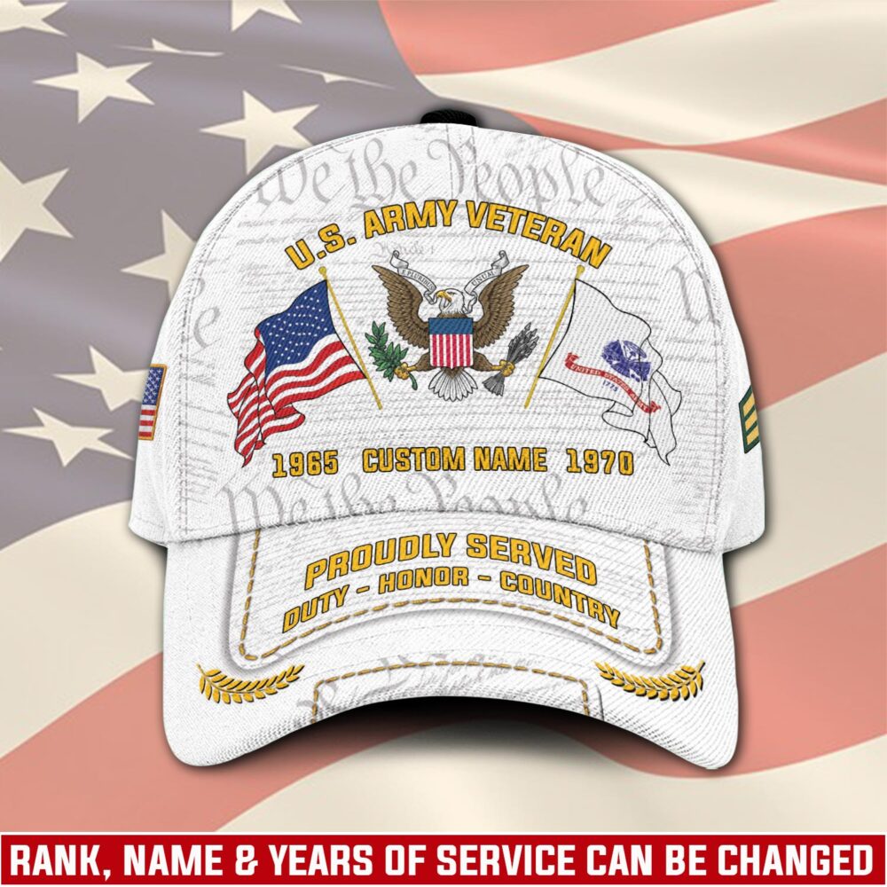 US Army, E 4 Army Specialist - Classic Cap