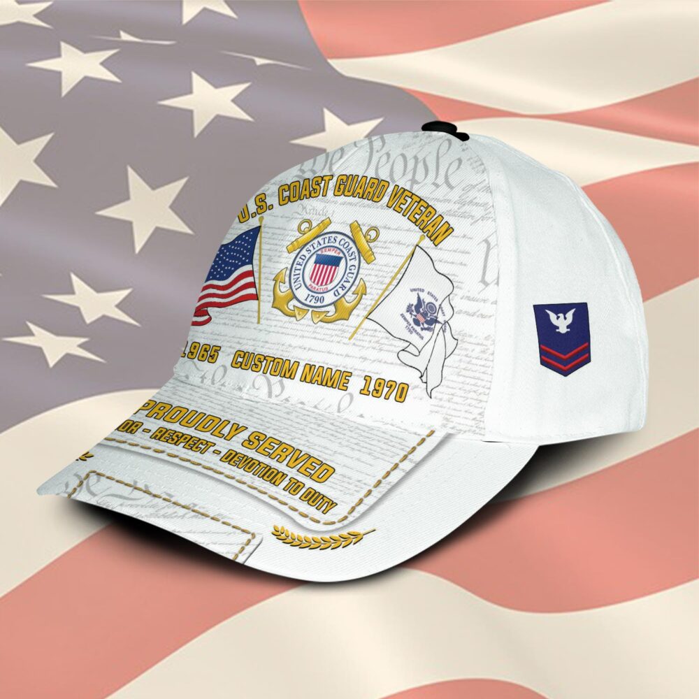 US Coast Guard, I Walked The Walk - Classic Cap - Image 2