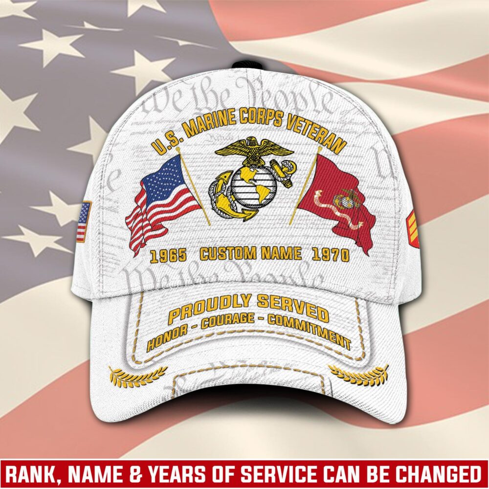 US Marine Corps, E 3 Marines Lance Corporal - Classic Cap